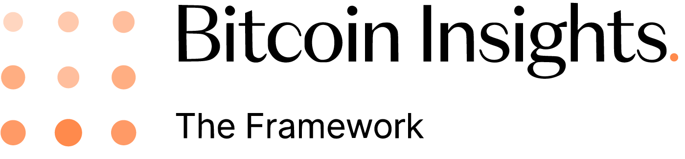Bitcoin Insights. The Framework